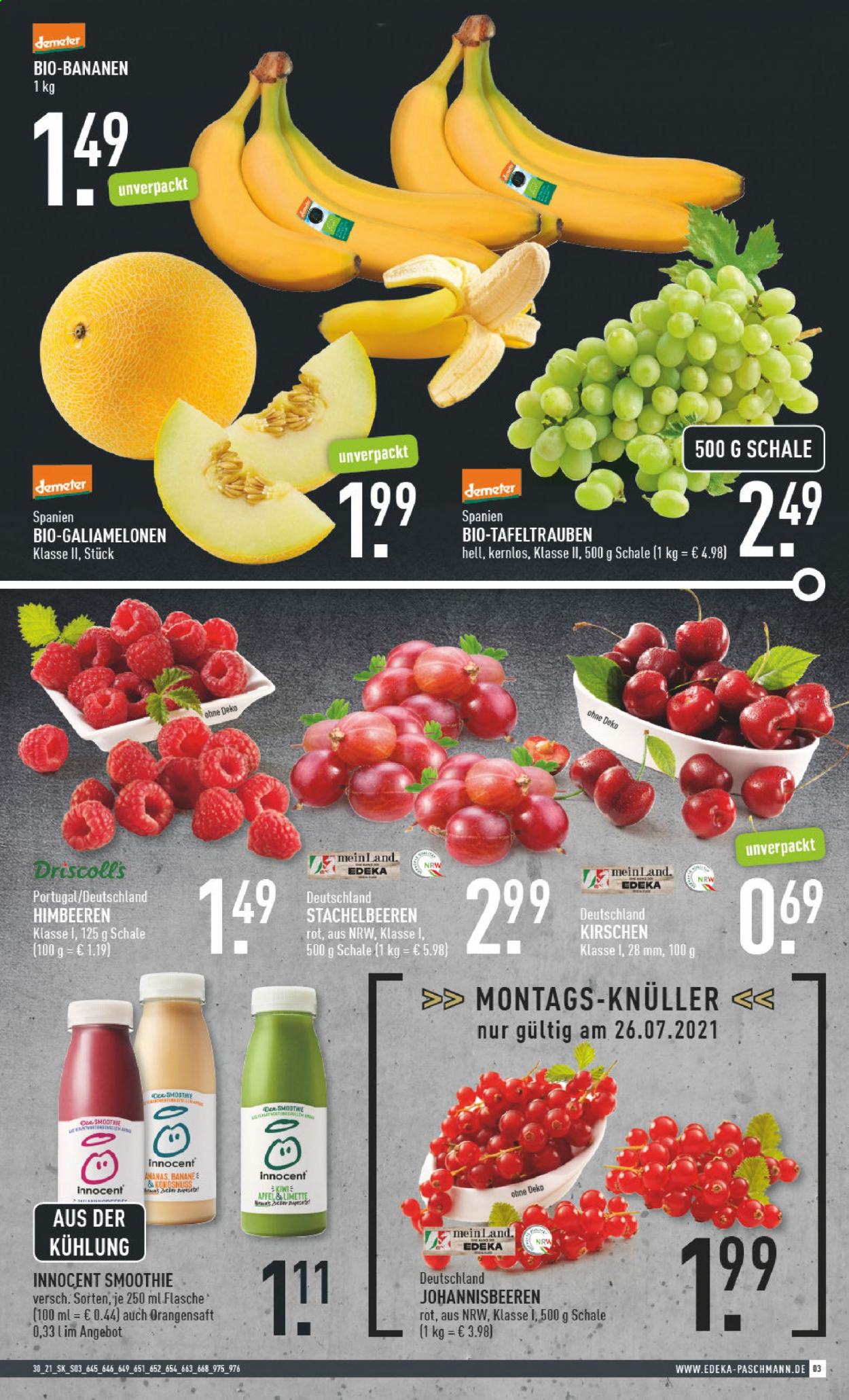 Edeka Prospekte  - 26.07.2021 - 31.07.2021. Seite 3