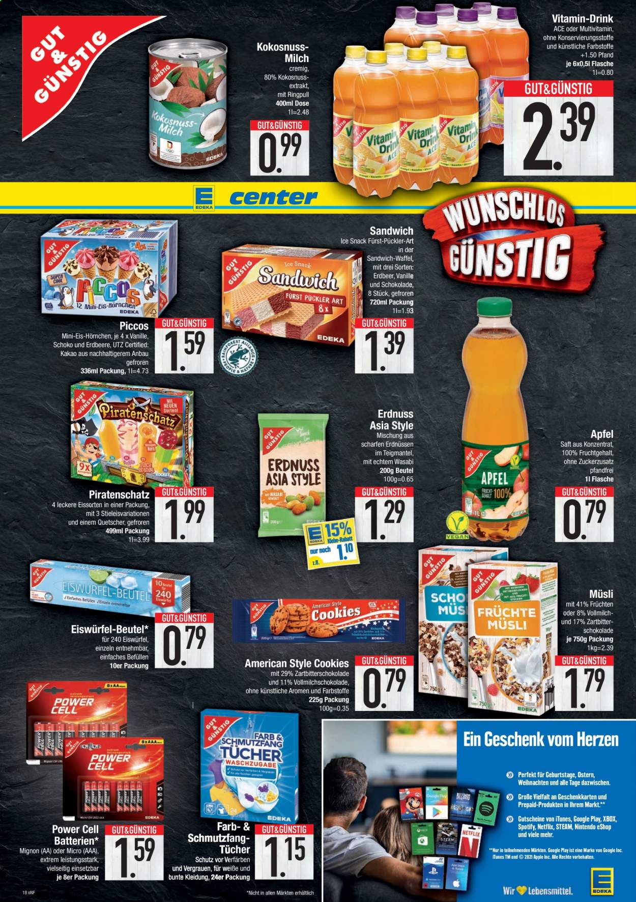 Edeka Prospekte  - 26.07.2021 - 31.07.2021. Seite 18