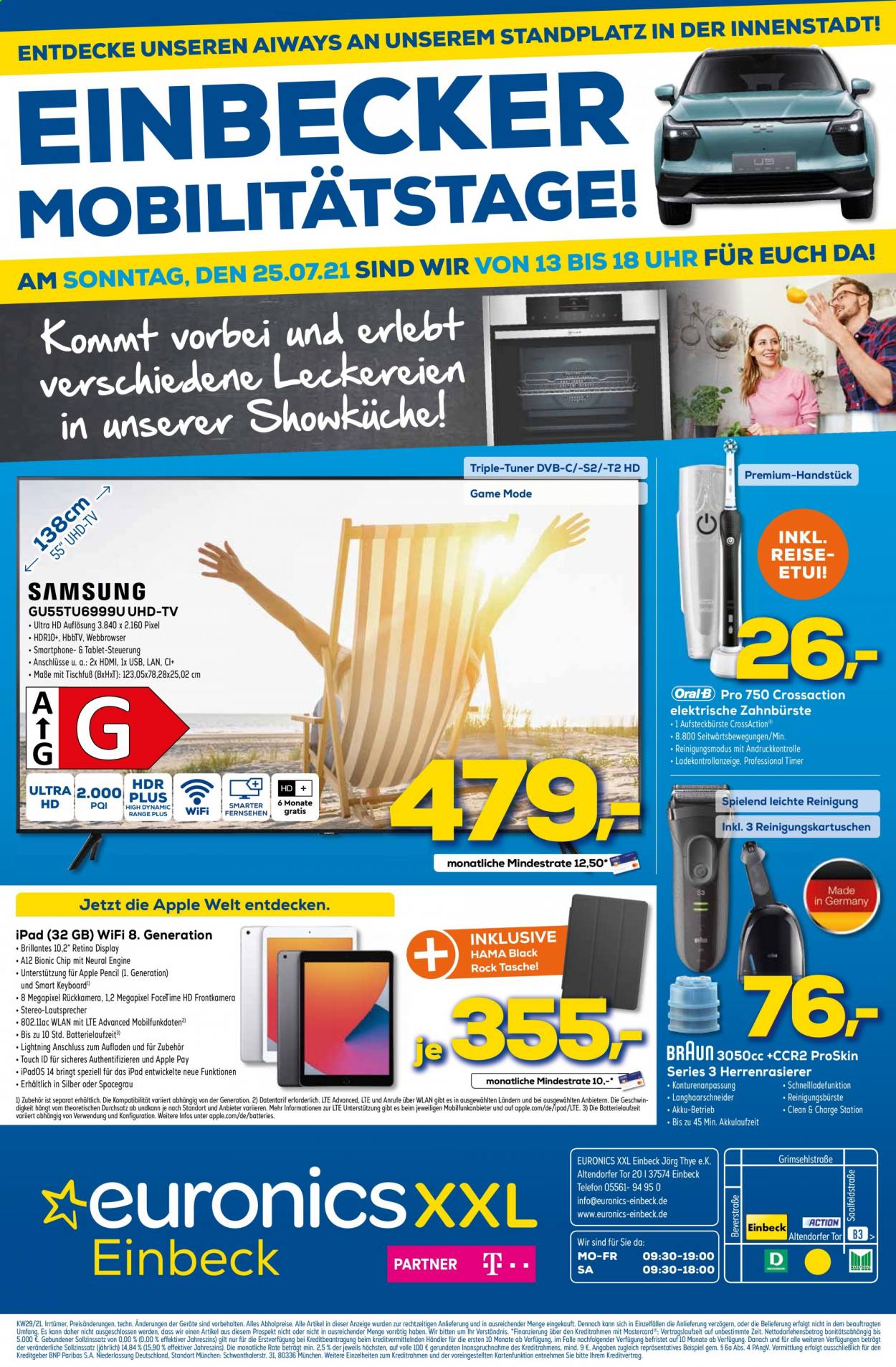 Euronics Prospekte  - 25.07.2021 - 31.07.2021. Seite 1