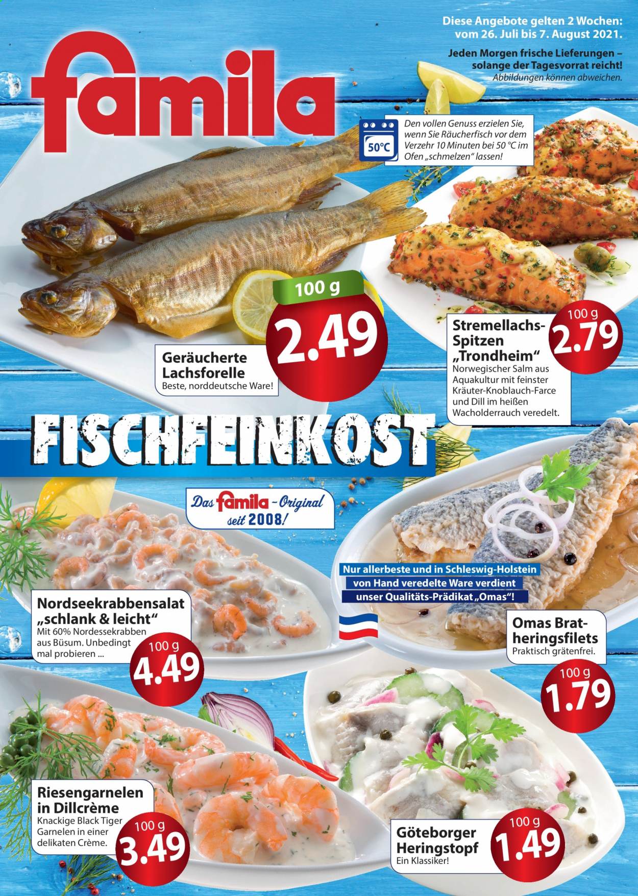 famila Prospekte  - 26.07.2021 - 7.08.2021. Seite 2