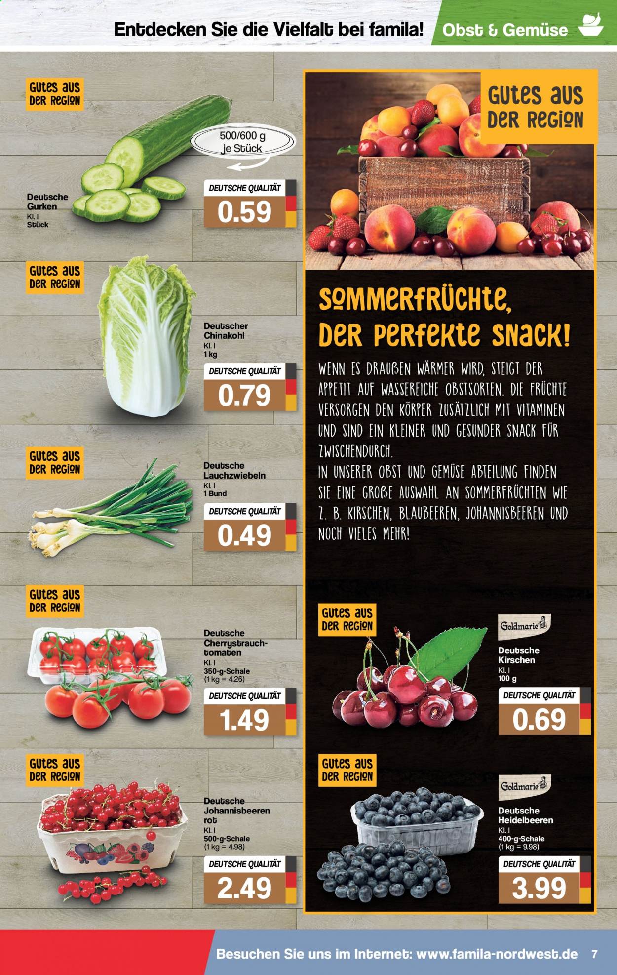 famila Prospekte  - 26.07.2021 - 31.07.2021. Seite 7