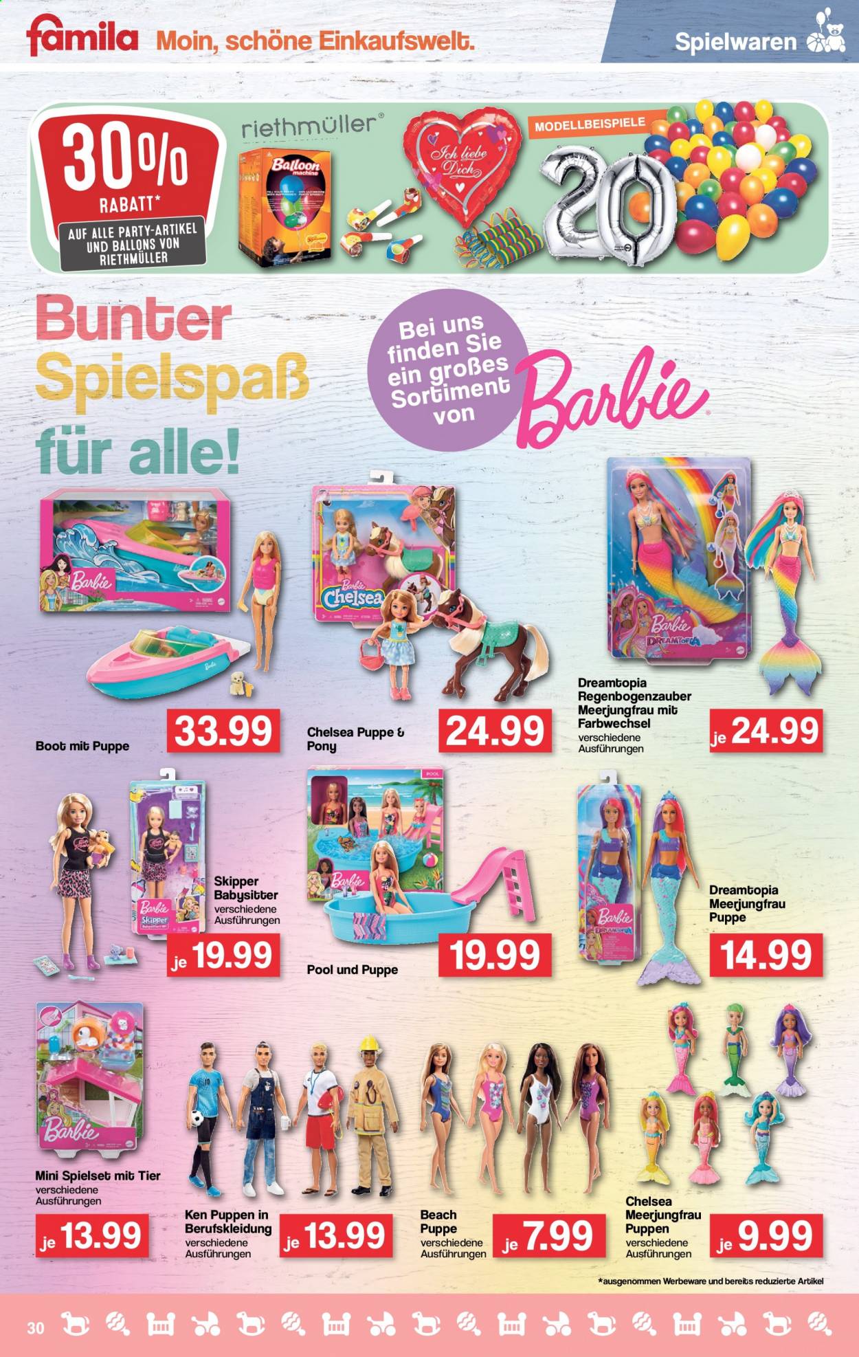 famila Prospekte  - 26.07.2021 - 31.07.2021. Seite 30