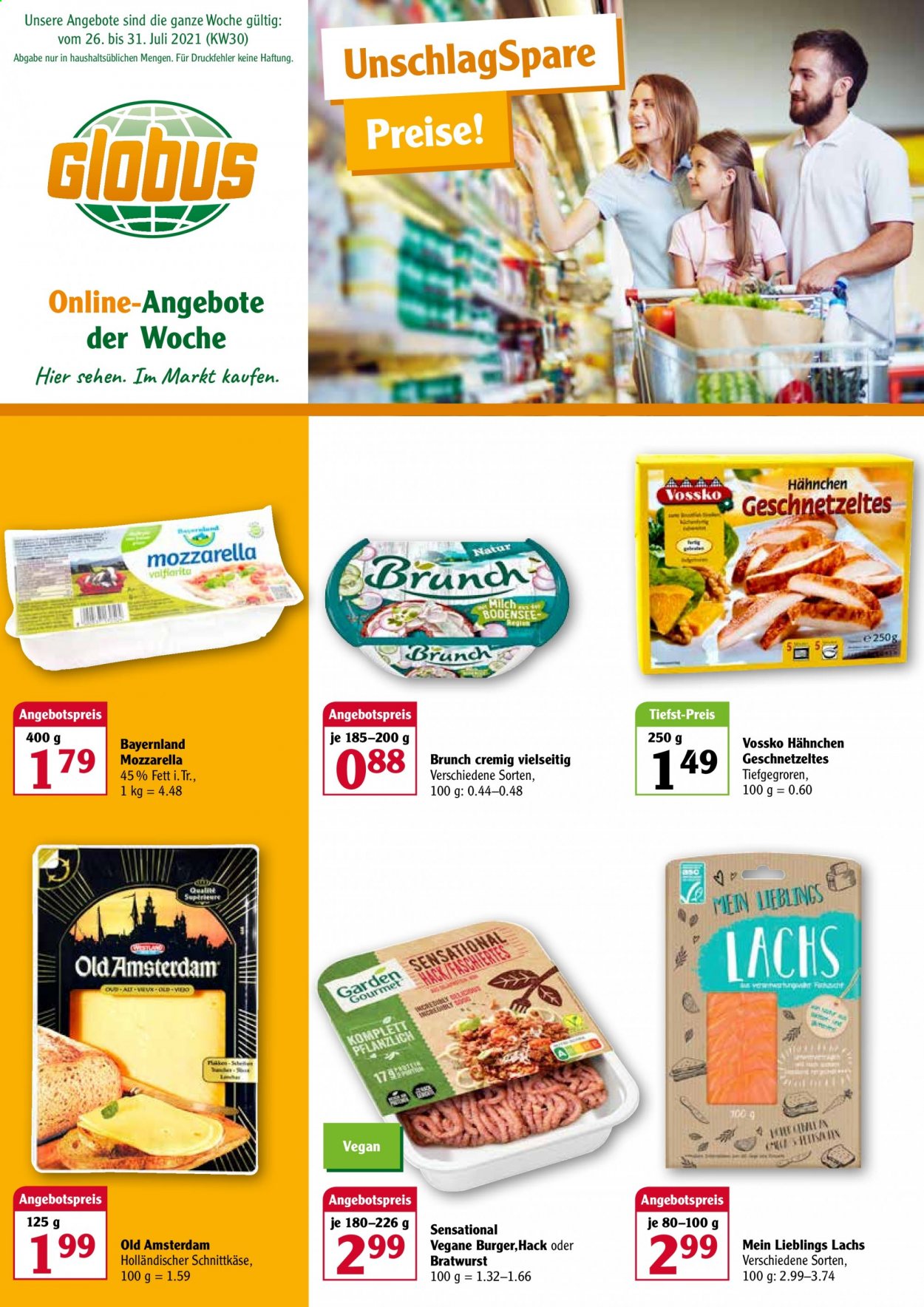 Globus Prospekte  - 26.07.2021 - 31.07.2021. Seite 1