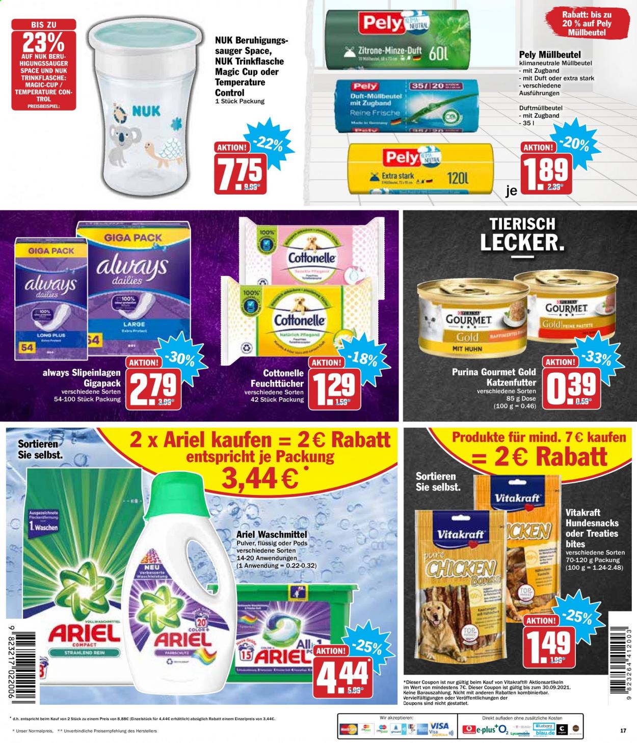 Hit Prospekte  - 26.07.2021 - 31.07.2021. Seite 17