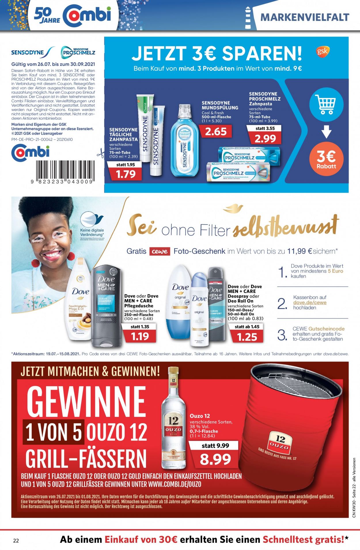 Combi Prospekte  - 26.07.2021 - 31.07.2021. Seite 22