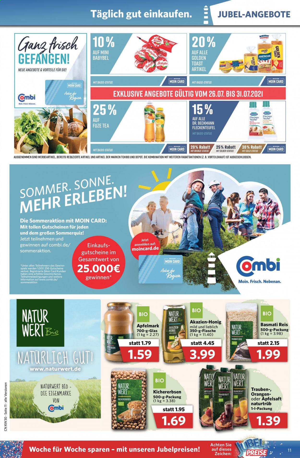 Combi Prospekte  - 26.07.2021 - 31.07.2021. Seite 11