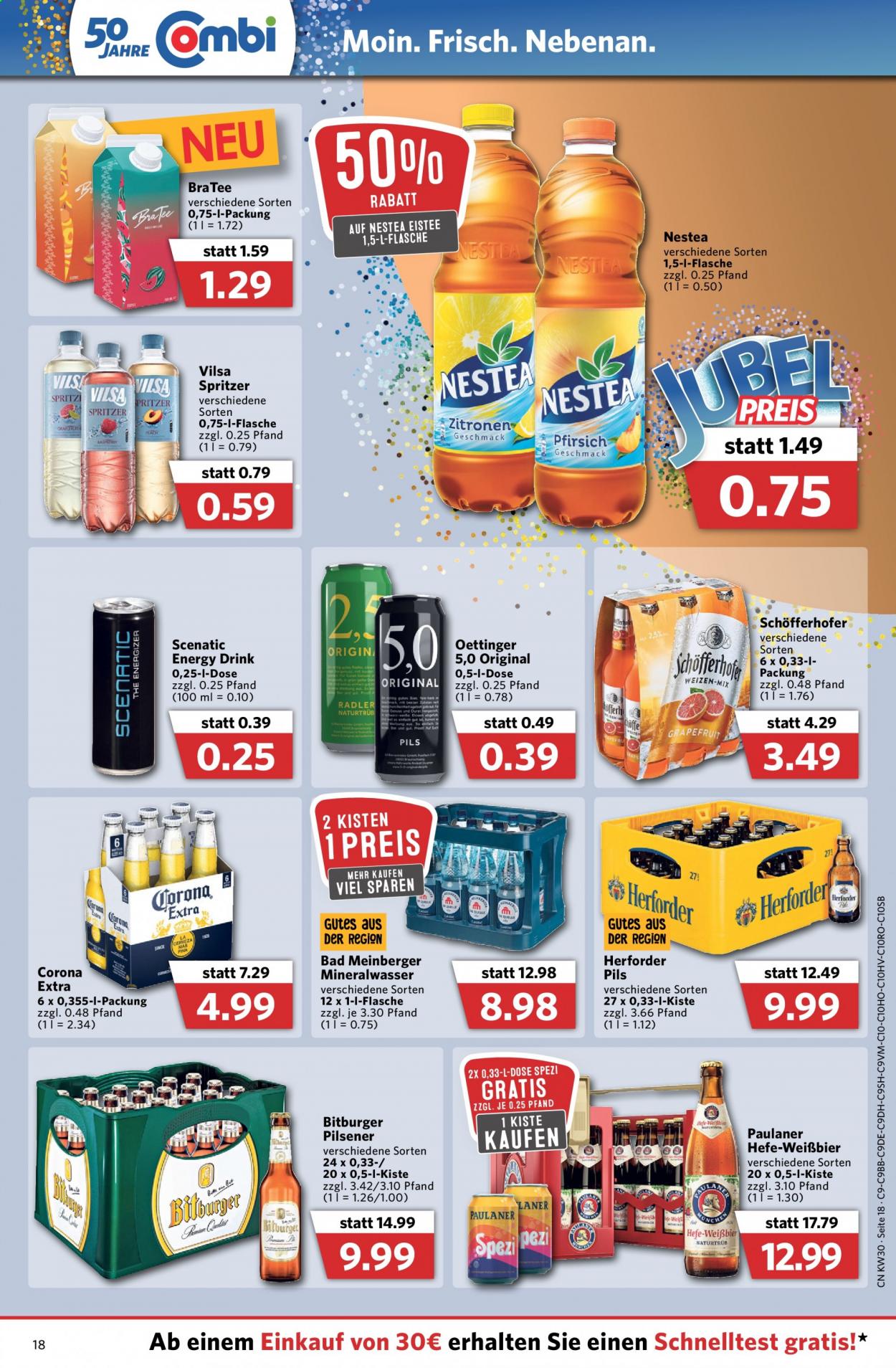 Combi Prospekte  - 26.07.2021 - 31.07.2021. Seite 18