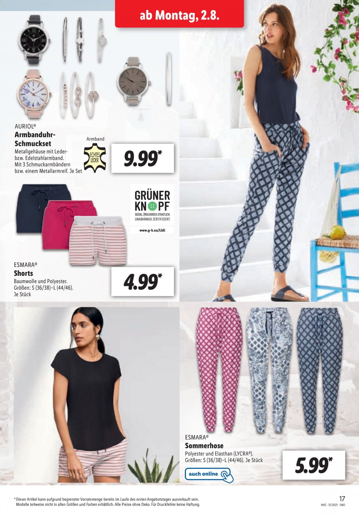 Lidl Prospekte  - 2.08.2021 - 7.08.2021. Seite 17
