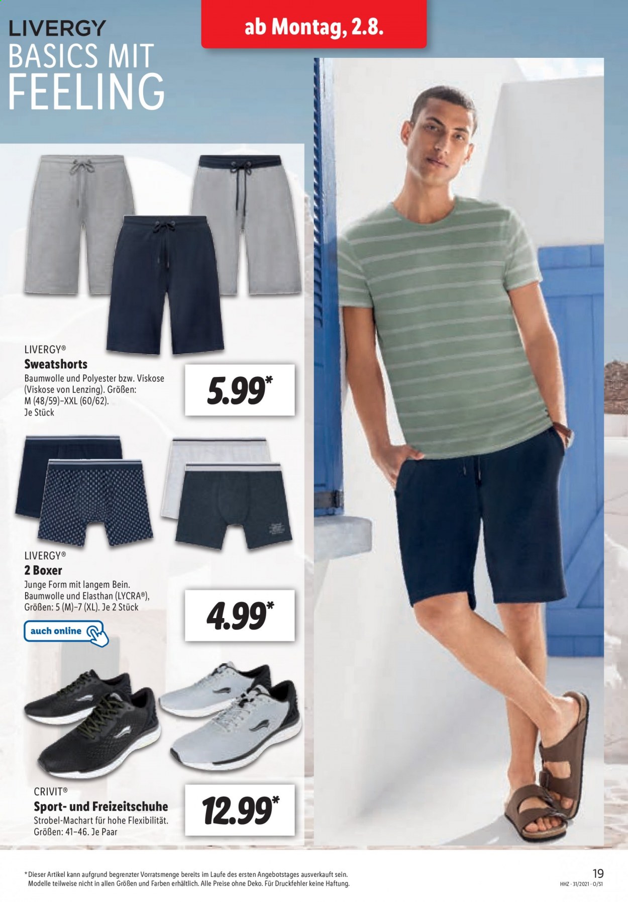 Lidl Prospekte  - 2.08.2021 - 7.08.2021. Seite 19