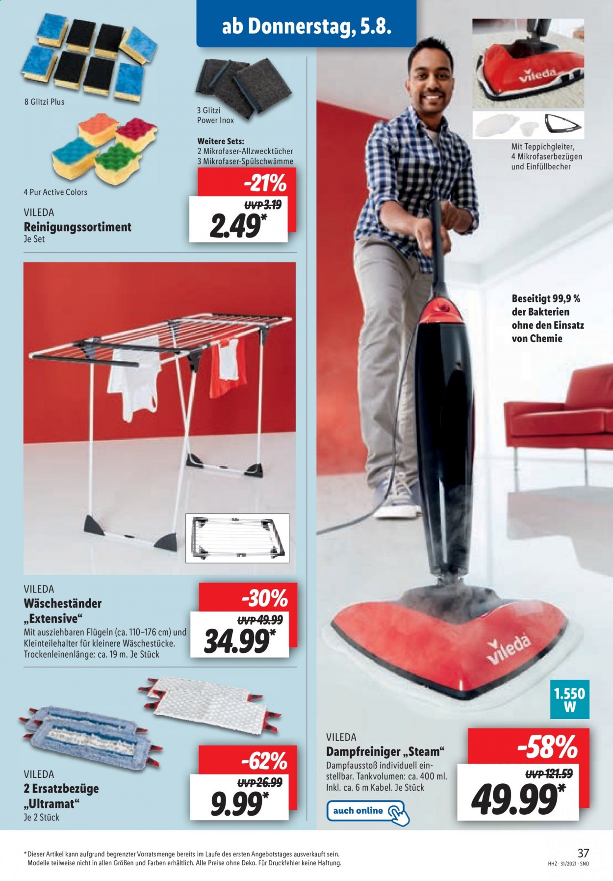 Lidl Prospekte  - 2.08.2021 - 7.08.2021. Seite 37