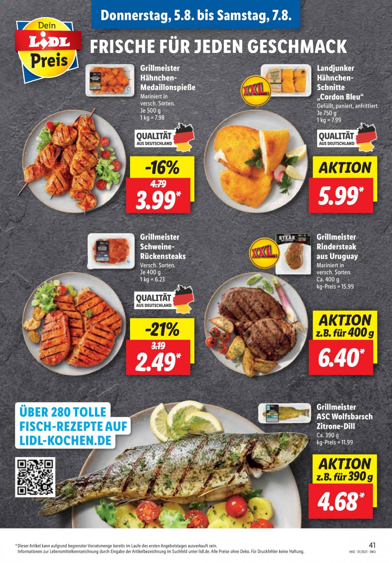 Lidl Prospekte  - 2.08.2021 - 7.08.2021. Seite 41