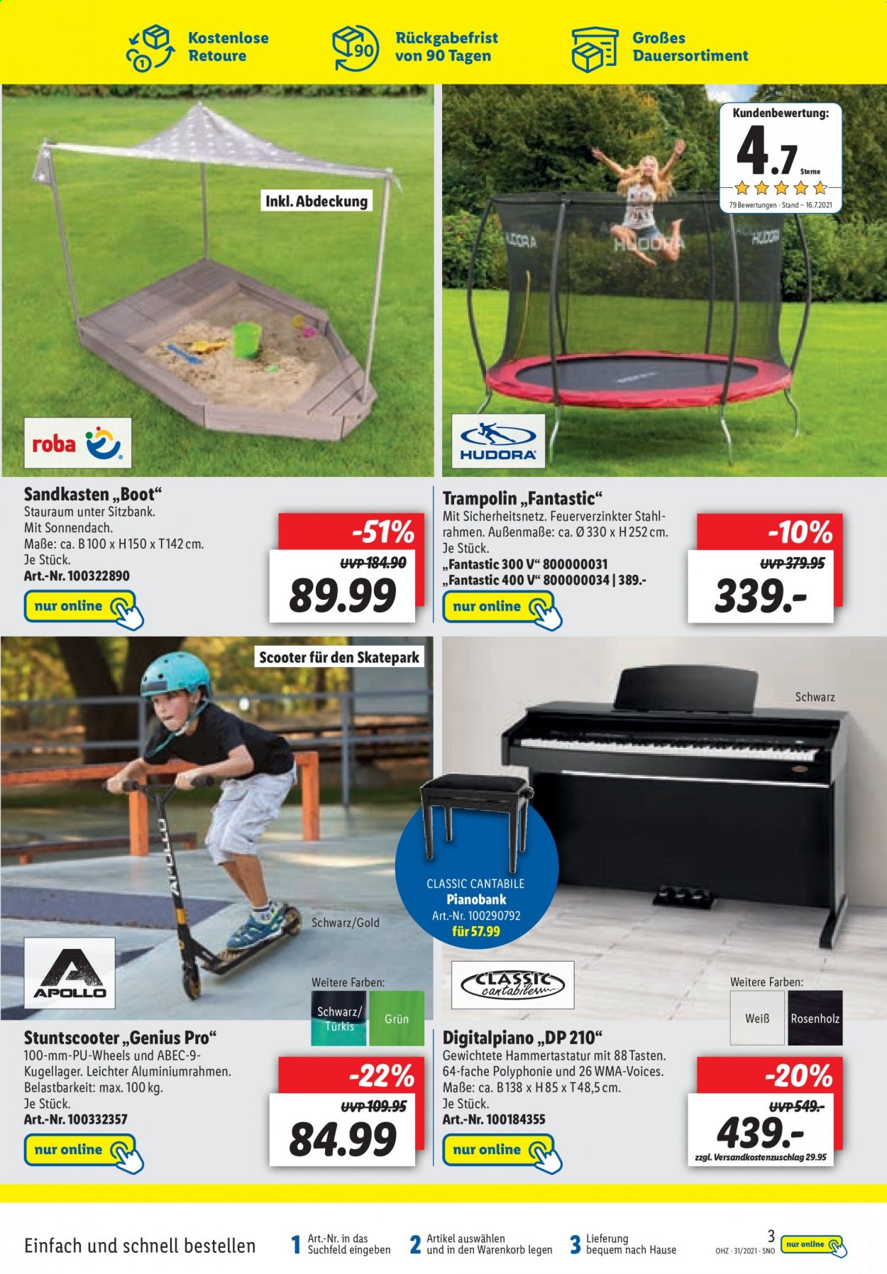 Lidl Prospekte  - 2.08.2021 - 7.08.2021. Seite 51