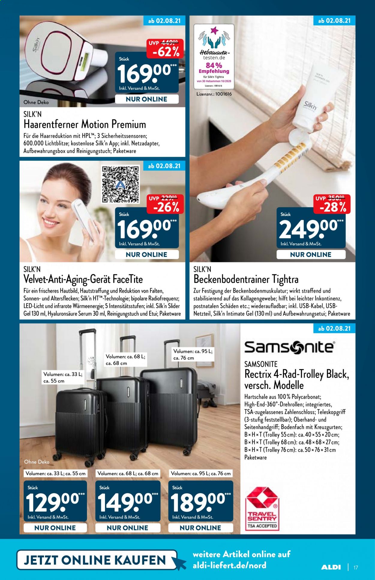 ALDI Nord Prospekte  - 2.08.2021 - 7.08.2021. Seite 17