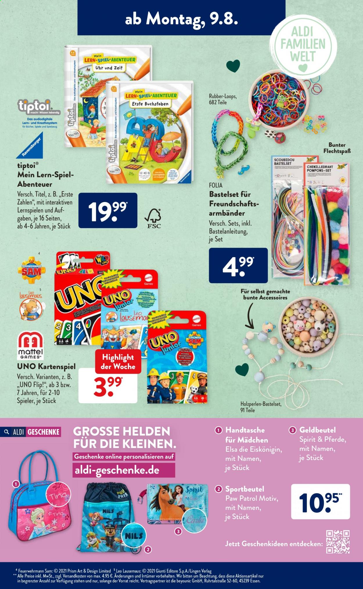 ALDI SÜD Prospekte  - 9.08.2021 - 14.08.2021. Seite 3