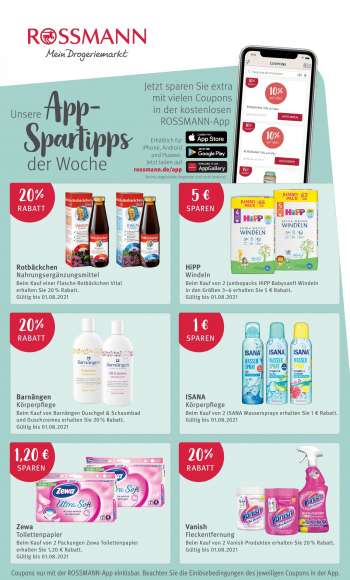 Prospekte Rossmann - 17.7.2021 - 30.7.2021.