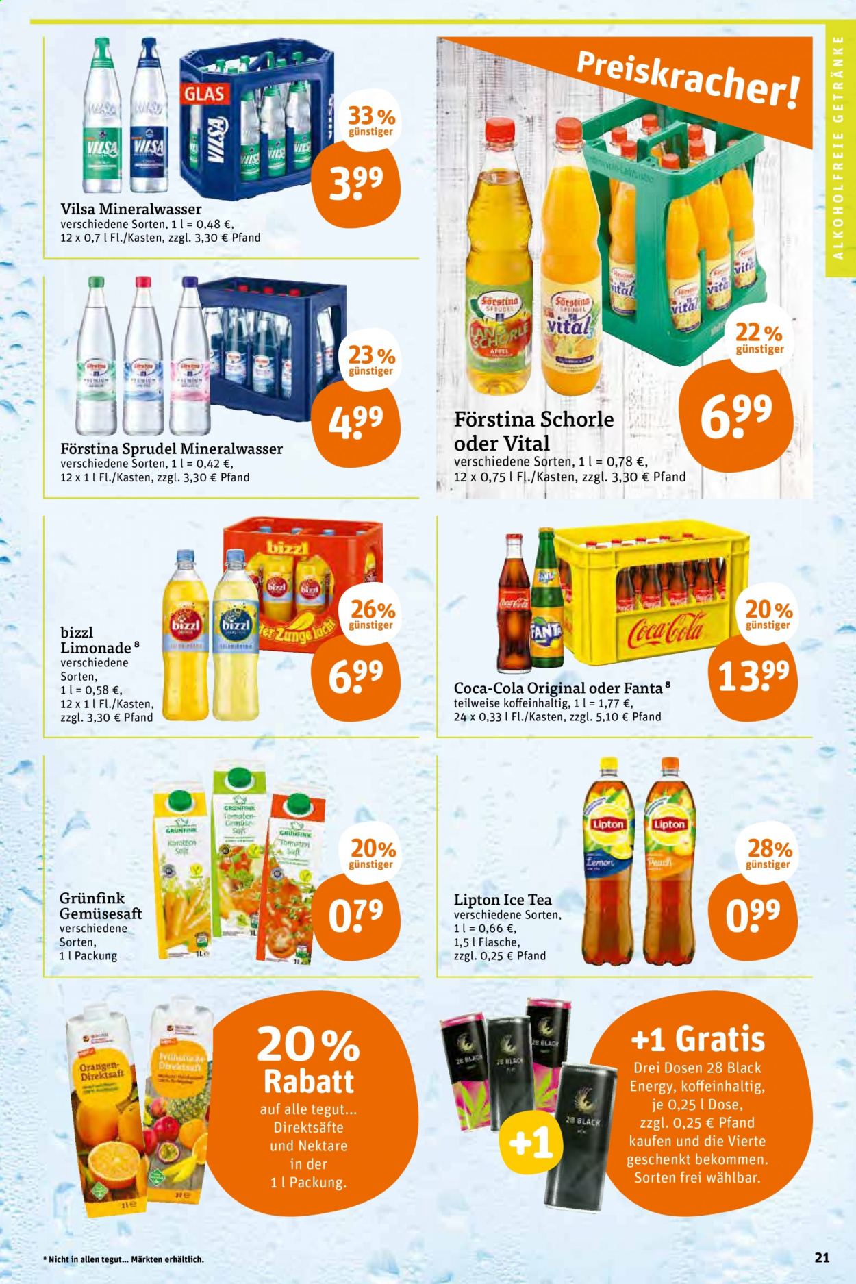 tegut... Prospekte  - 26.07.2021 - 31.07.2021. Seite 21