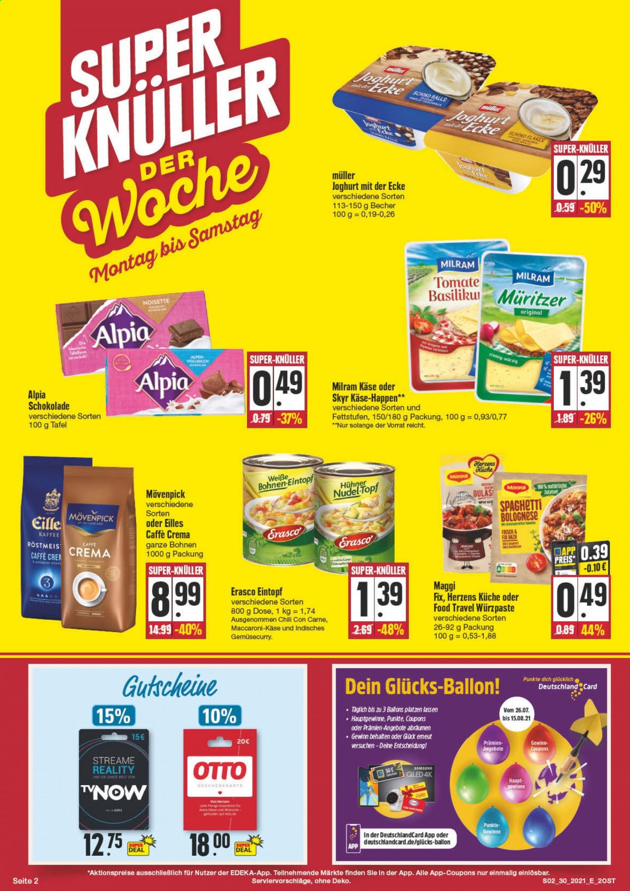Edeka Prospekte  - 26.07.2021 - 31.07.2021. Seite 2