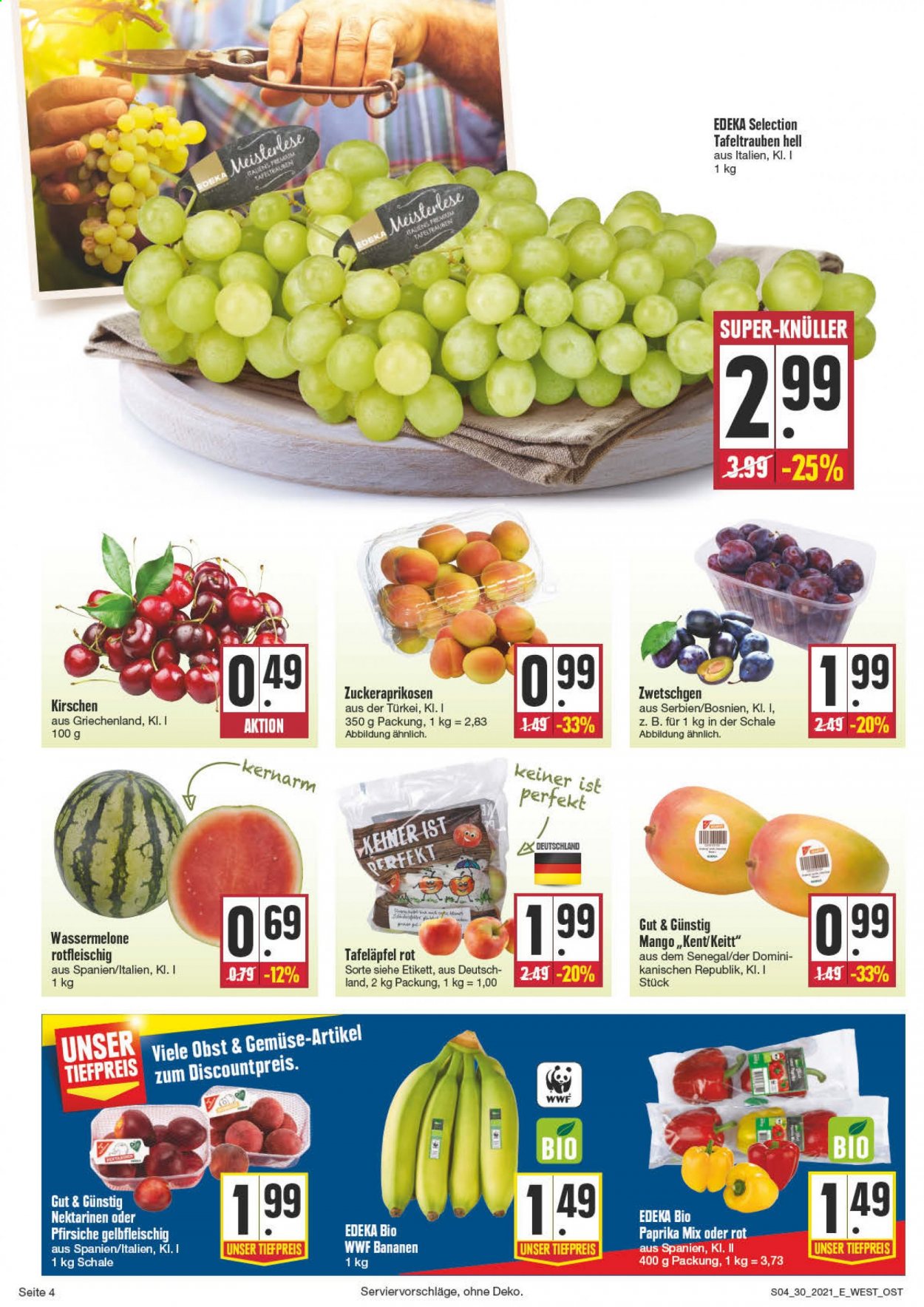 Edeka Prospekte  - 26.07.2021 - 31.07.2021. Seite 4