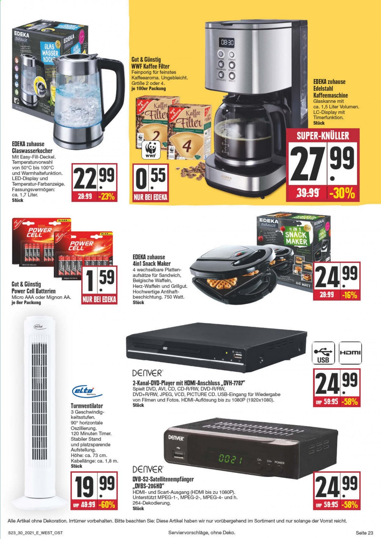 Edeka Prospekte  - 26.07.2021 - 31.07.2021. Seite 27