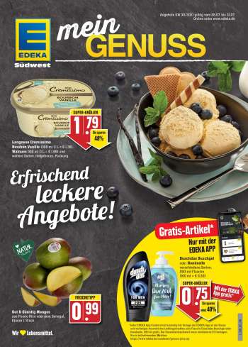 Prospekte Edeka - 26.7.2021 - 31.7.2021.
