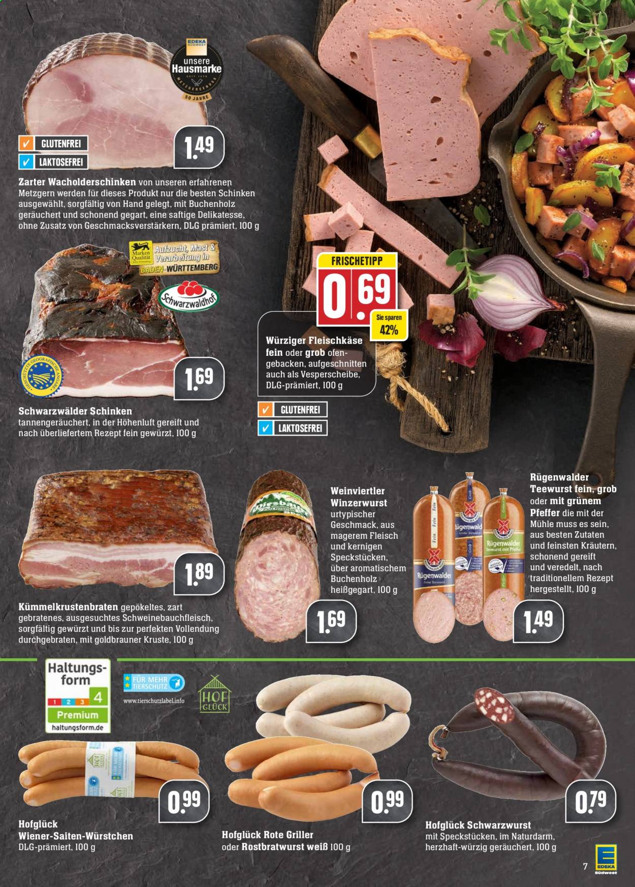 Edeka Prospekte  - 26.07.2021 - 31.07.2021. Seite 7