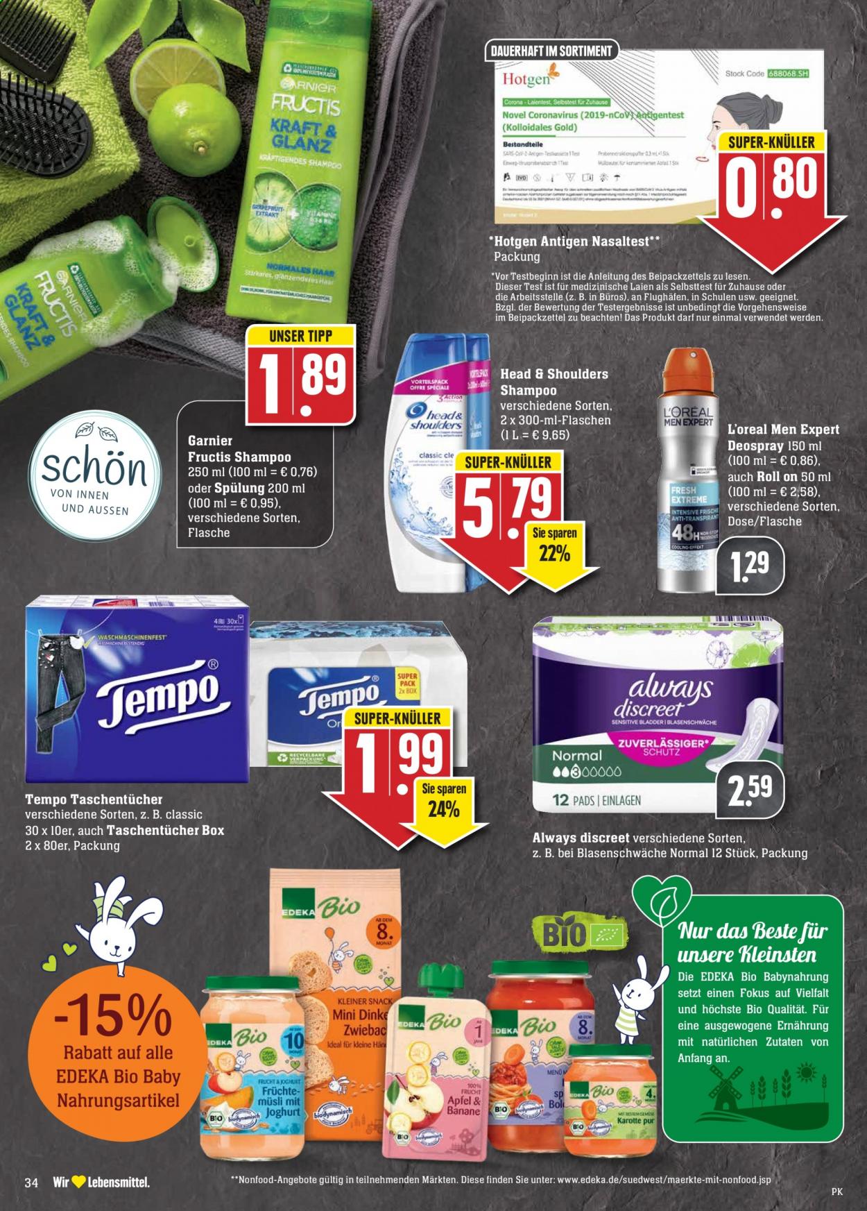 Edeka Prospekte  - 26.07.2021 - 31.07.2021. Seite 34