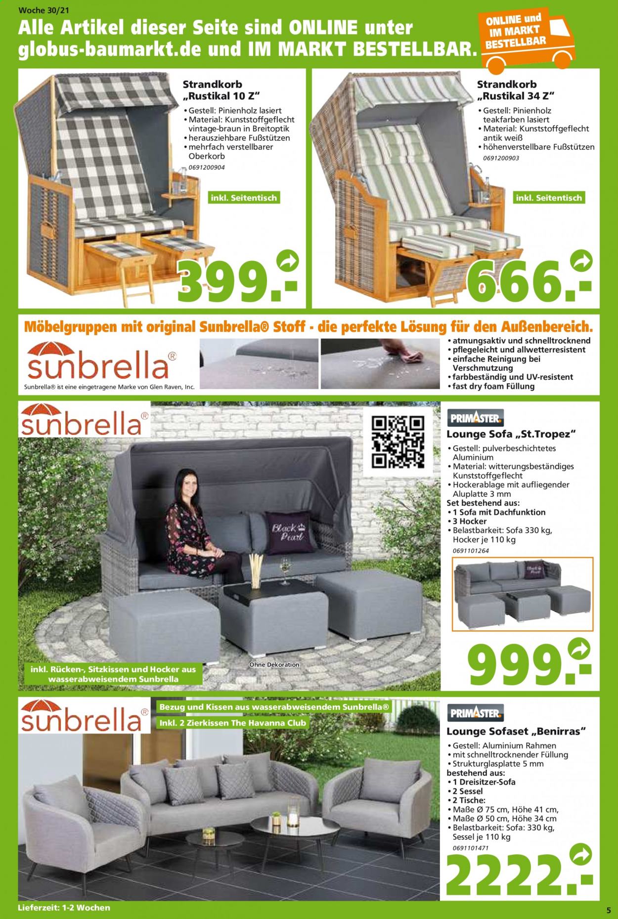 Globus Baumarkt Prospekte  - 26.07.2021 - 31.07.2021. Seite 5