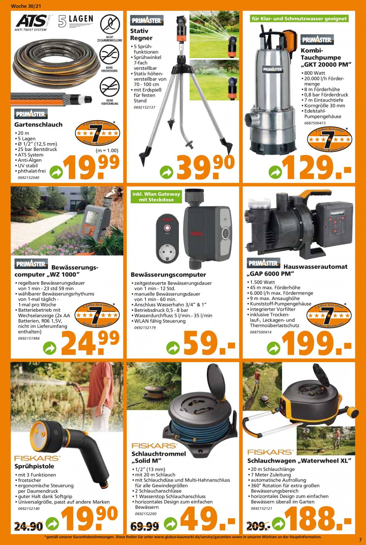 Globus Baumarkt Prospekte  - 26.07.2021 - 31.07.2021. Seite 7