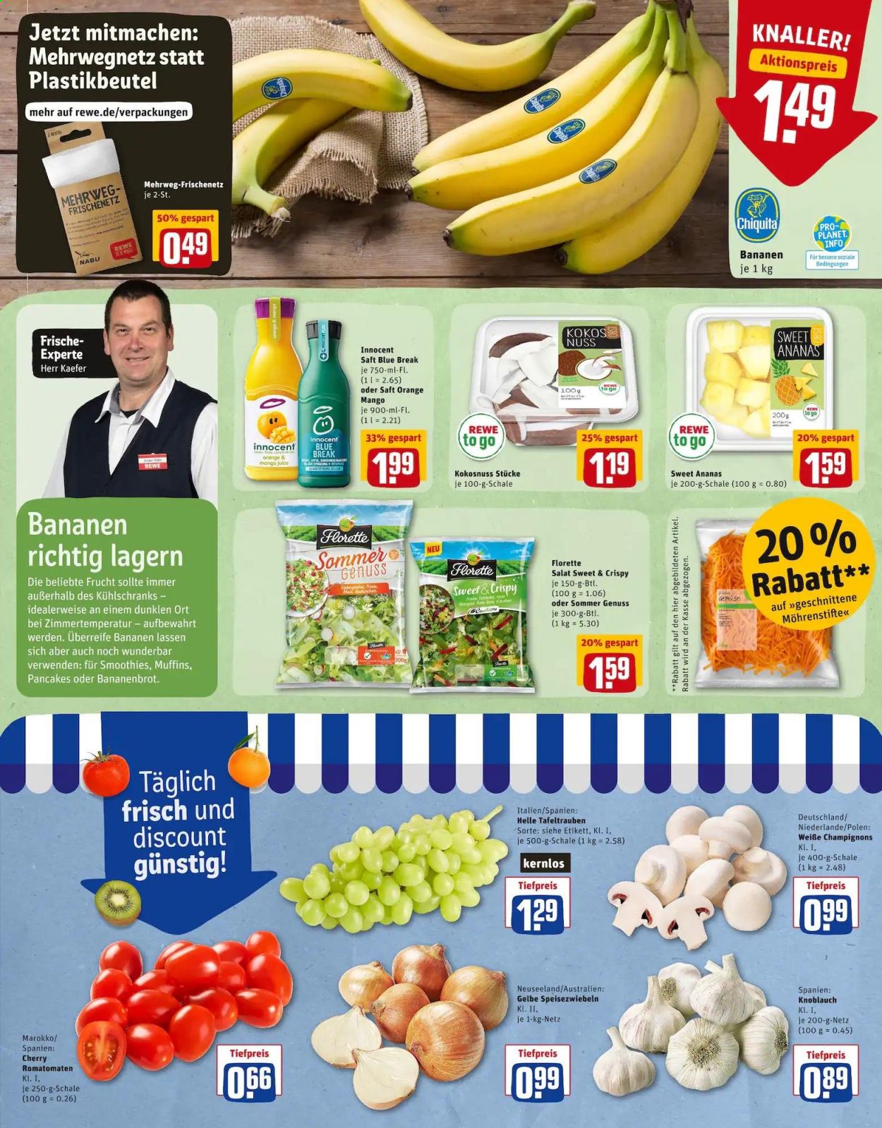 REWE Prospekte  - 26.07.2021 - 31.07.2021. Seite 4