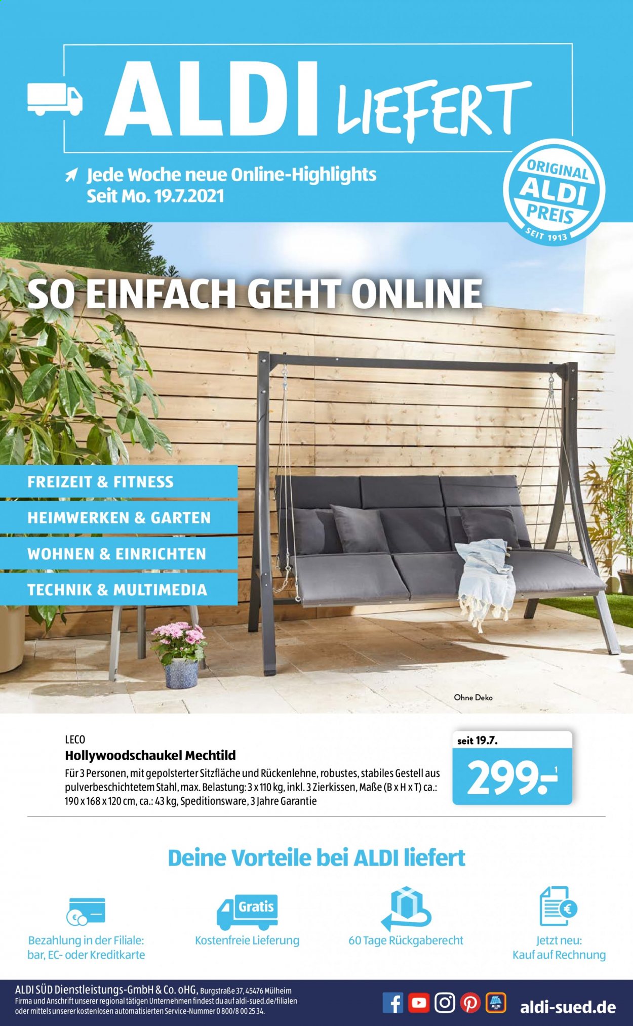 ALDI SÜD Prospekte . Seite 1
