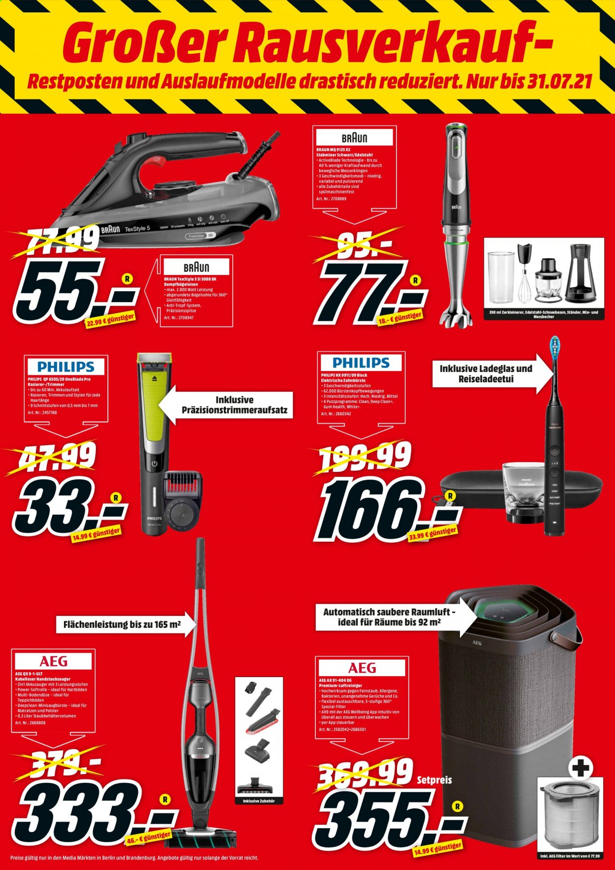 MediaMarkt Prospekte  - 26.07.2021 - 31.07.2021. Seite 7