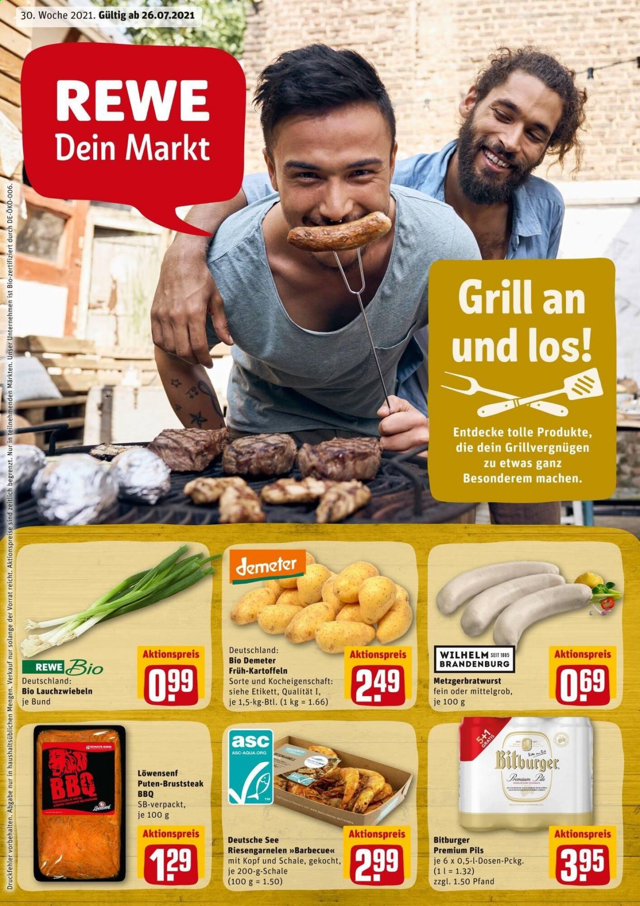 REWE Prospekte  - 26.07.2021 - 31.07.2021. Seite 21