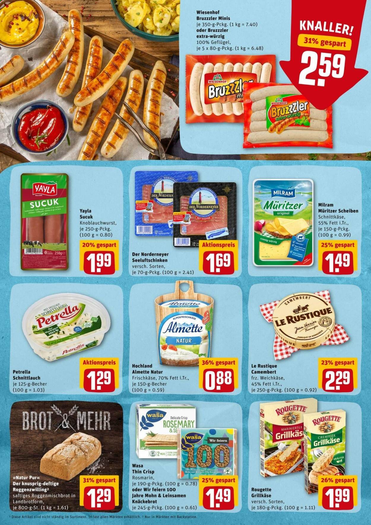 REWE Prospekte  - 26.07.2021 - 31.07.2021. Seite 7
