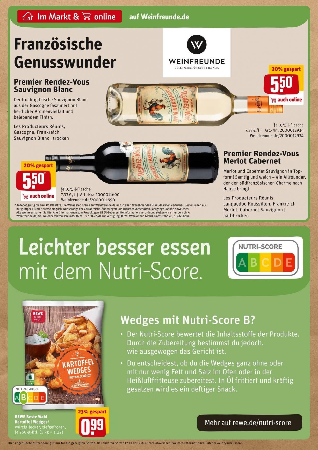 REWE Prospekte  - 26.07.2021 - 31.07.2021. Seite 21
