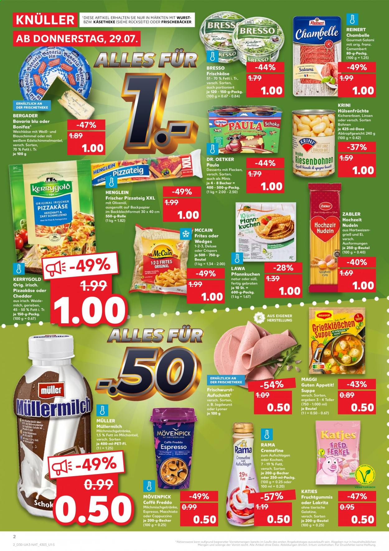 Kaufland Prospekte  - 29.07.2021 - 4.08.2021. Seite 2