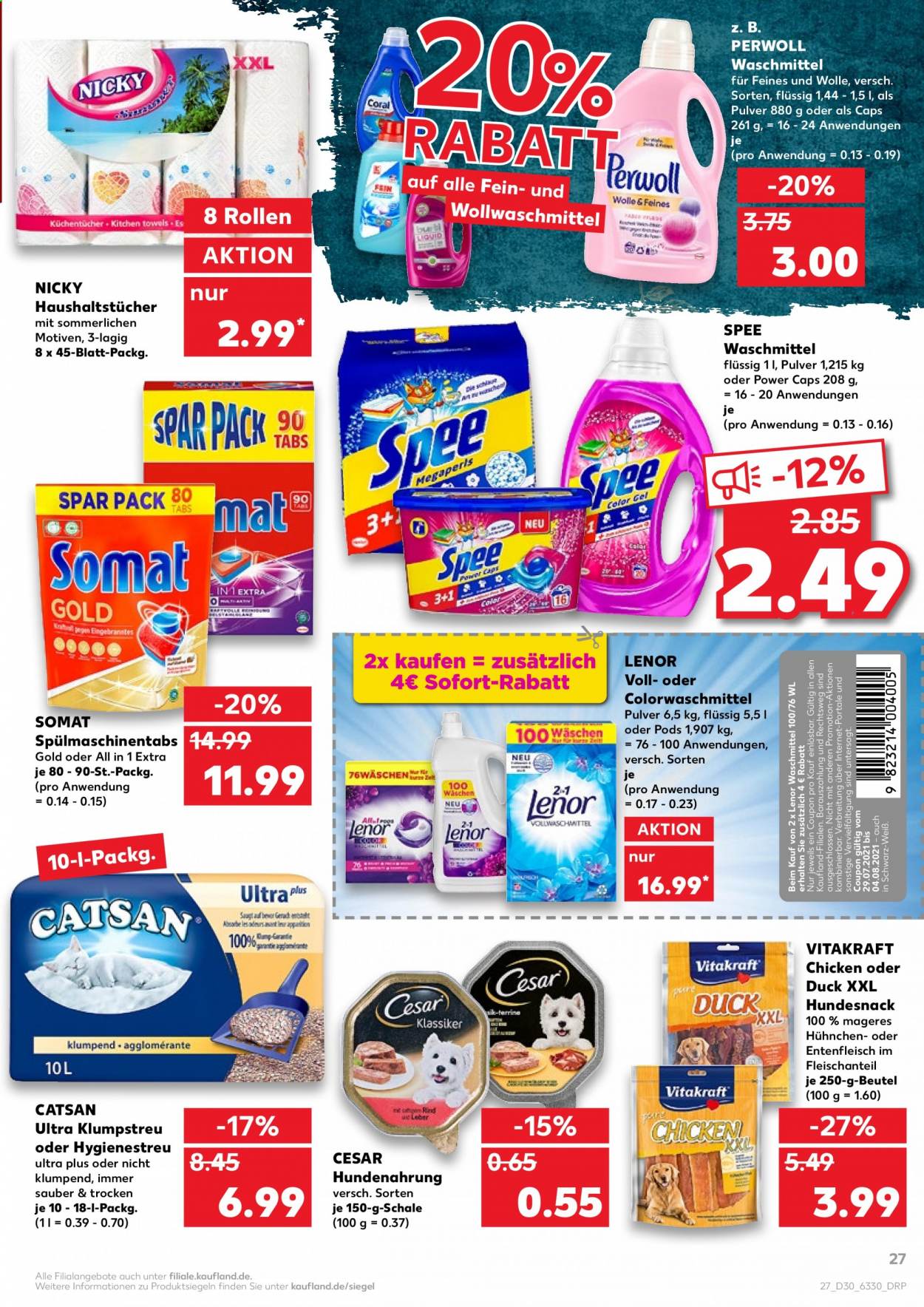 Kaufland Prospekte  - 29.07.2021 - 4.08.2021. Seite 31