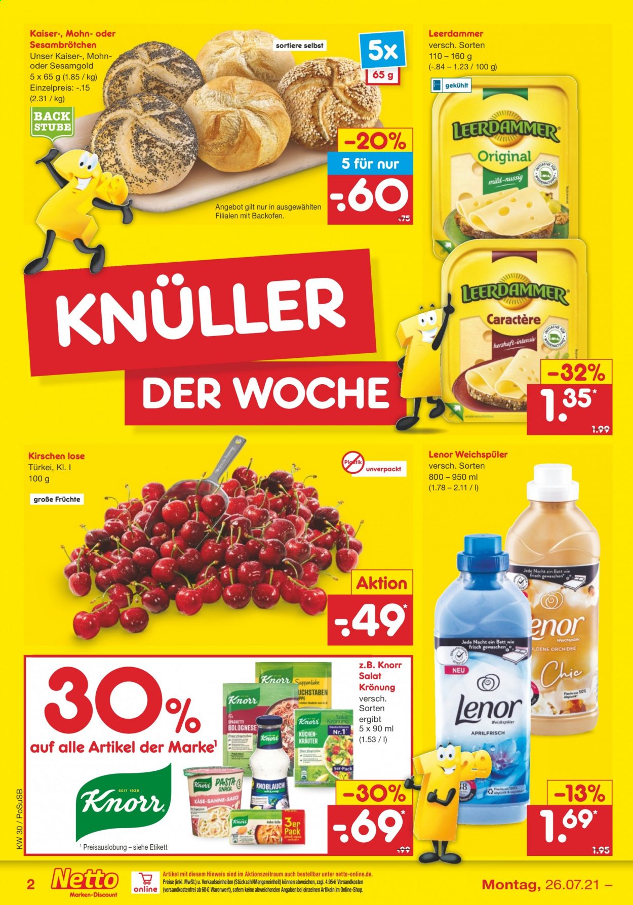 Netto Marken-Discount Prospekte  - 26.07.2021 - 31.07.2021. Seite 2