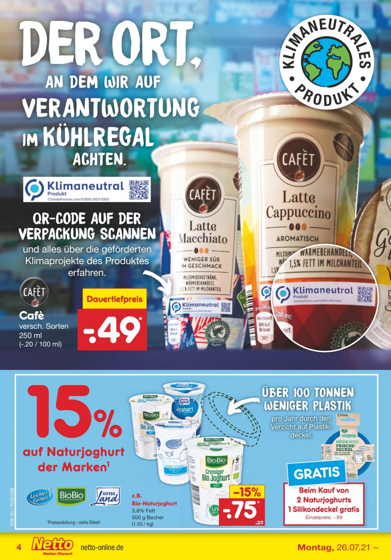 Netto Marken-Discount Prospekte  - 26.07.2021 - 31.07.2021. Seite 4