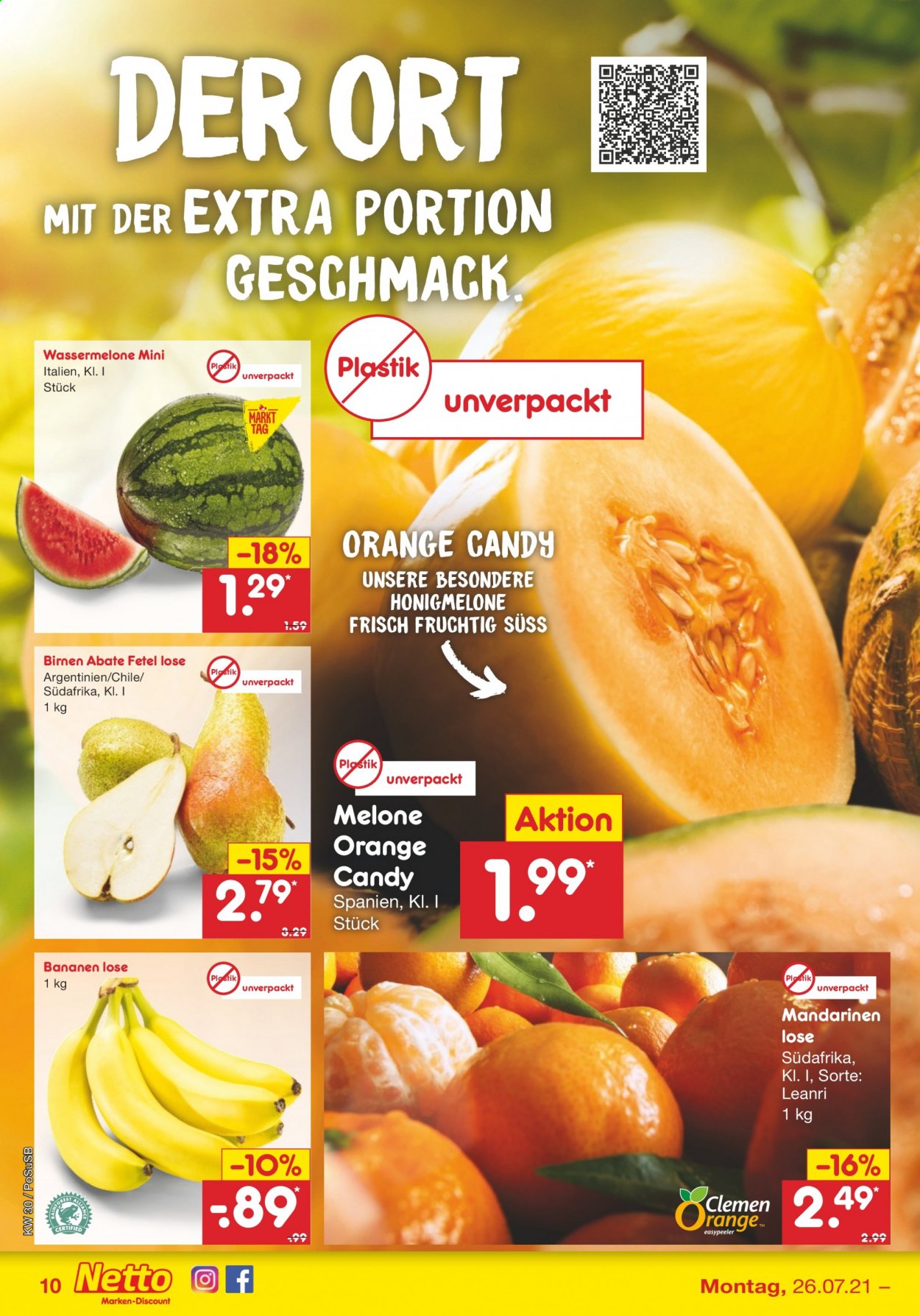 Netto Marken-Discount Prospekte  - 26.07.2021 - 31.07.2021. Seite 10
