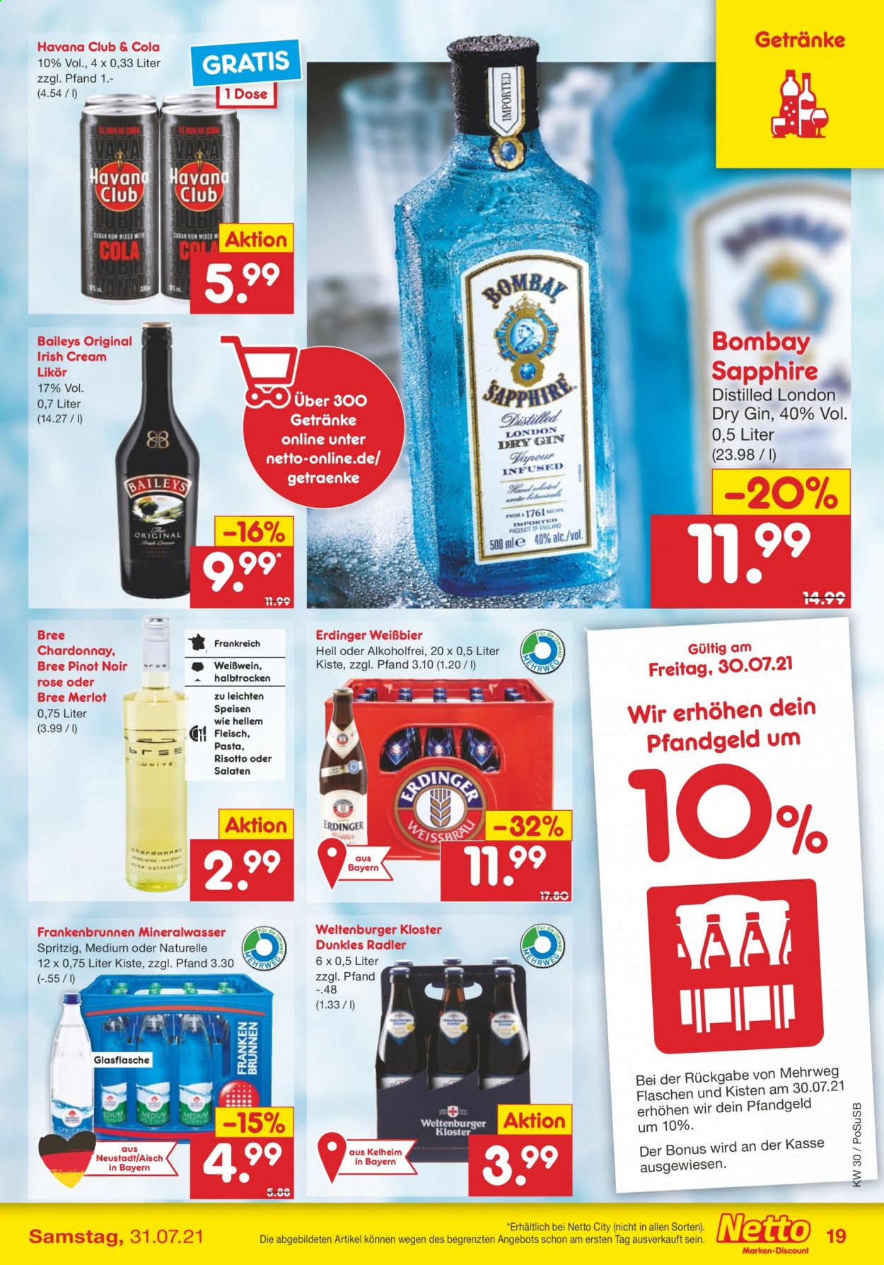 Netto Marken-Discount Prospekte  - 26.07.2021 - 31.07.2021. Seite 19