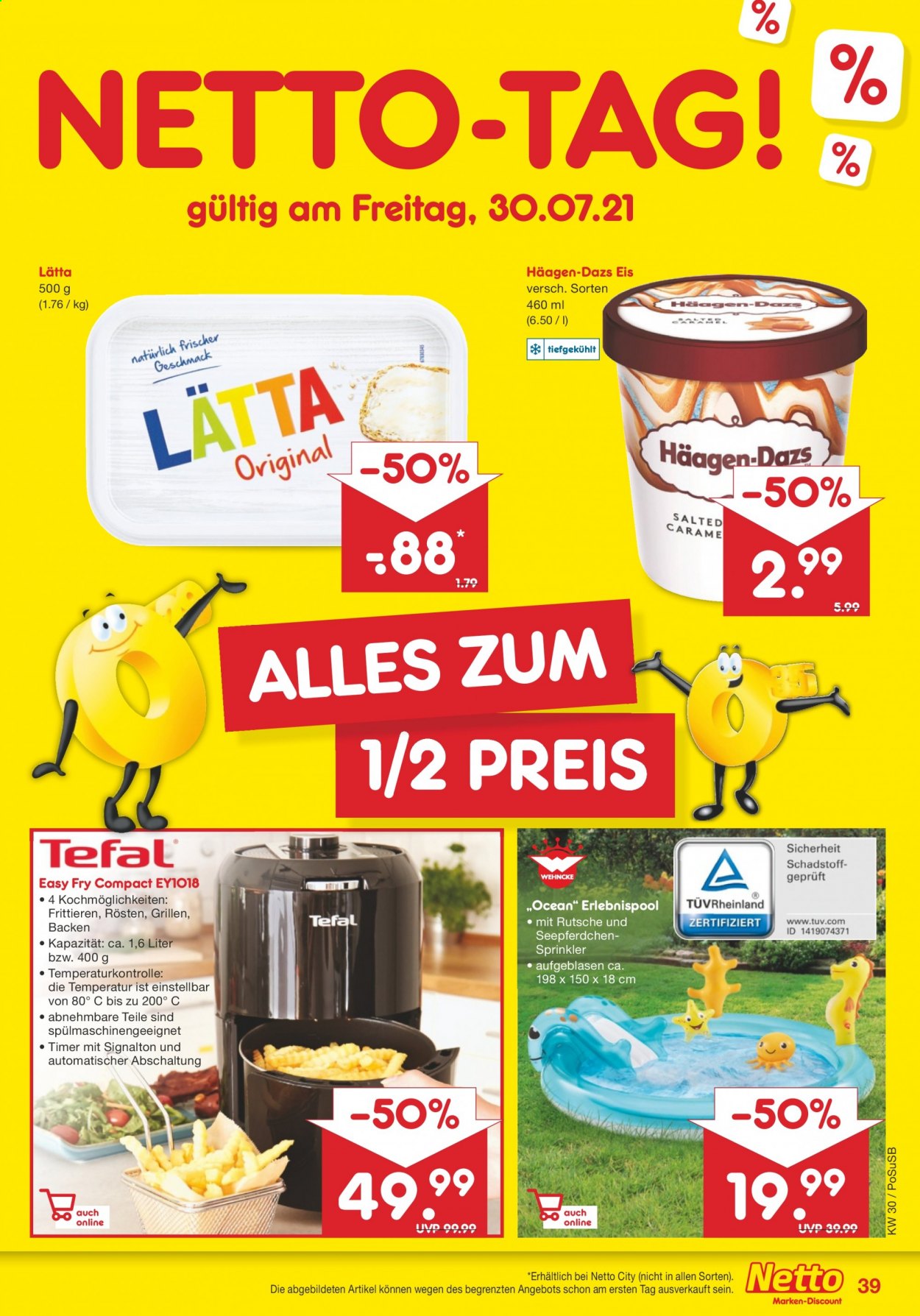 Netto Marken-Discount Prospekte  - 26.07.2021 - 31.07.2021. Seite 39