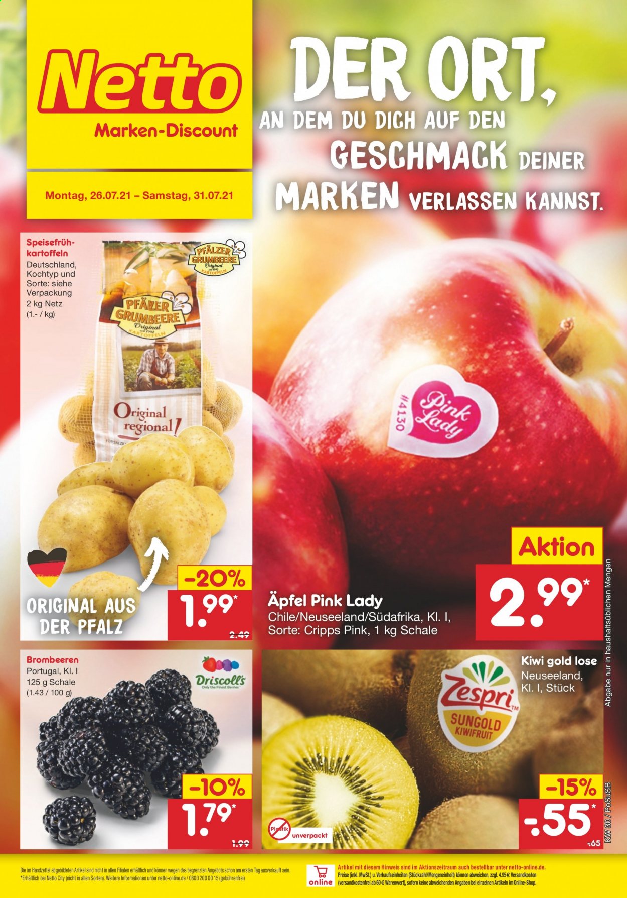 Netto Marken-Discount Prospekte  - 26.07.2021 - 31.07.2021. Seite 41