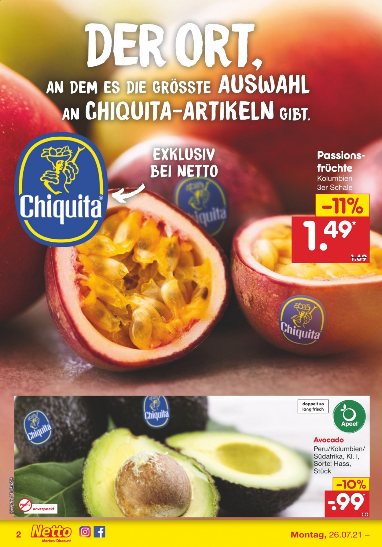 Netto Marken-Discount Prospekte  - 26.07.2021 - 31.07.2021. Seite 42