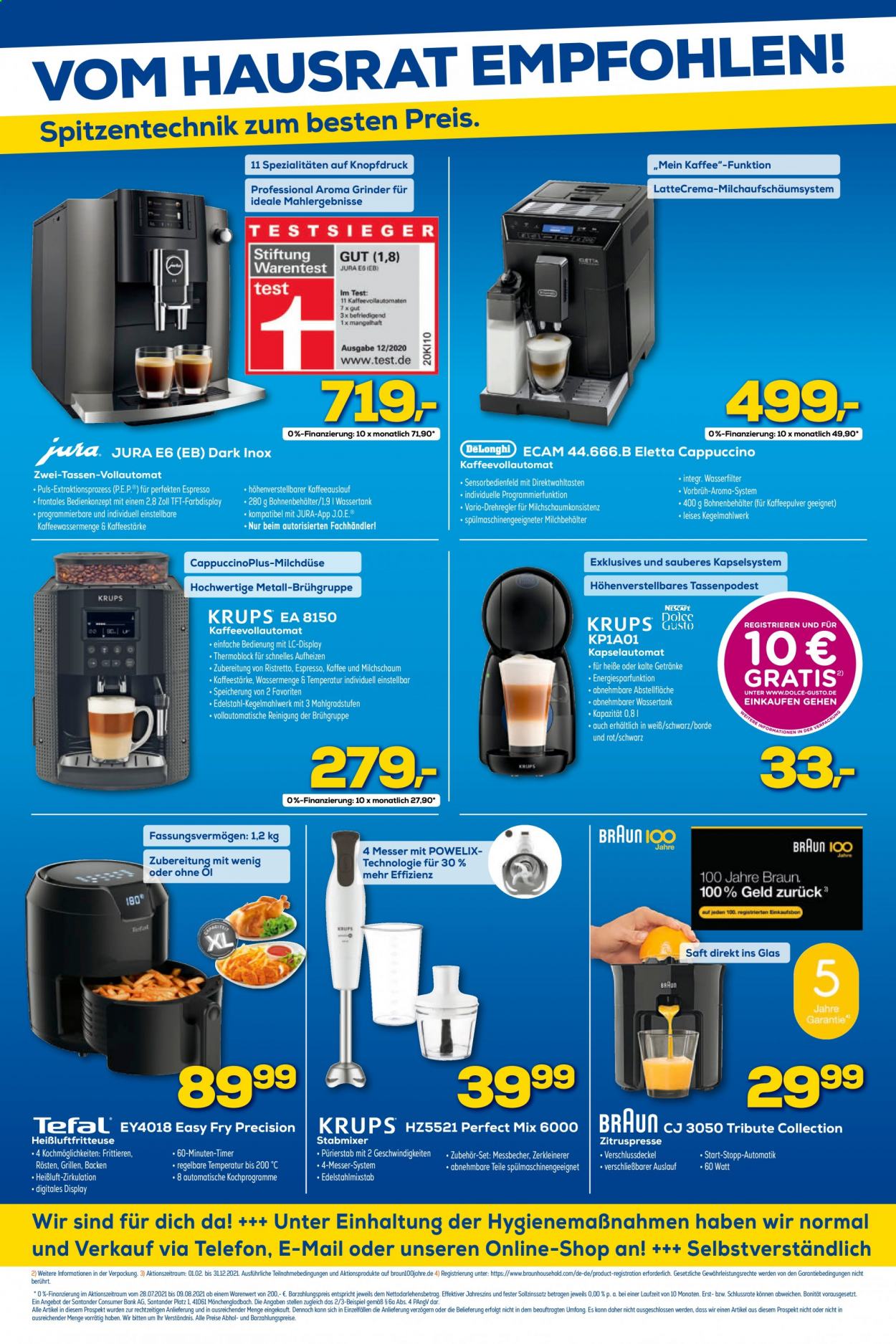 Euronics Prospekte  - 28.07.2021 - 9.08.2021. Seite 4