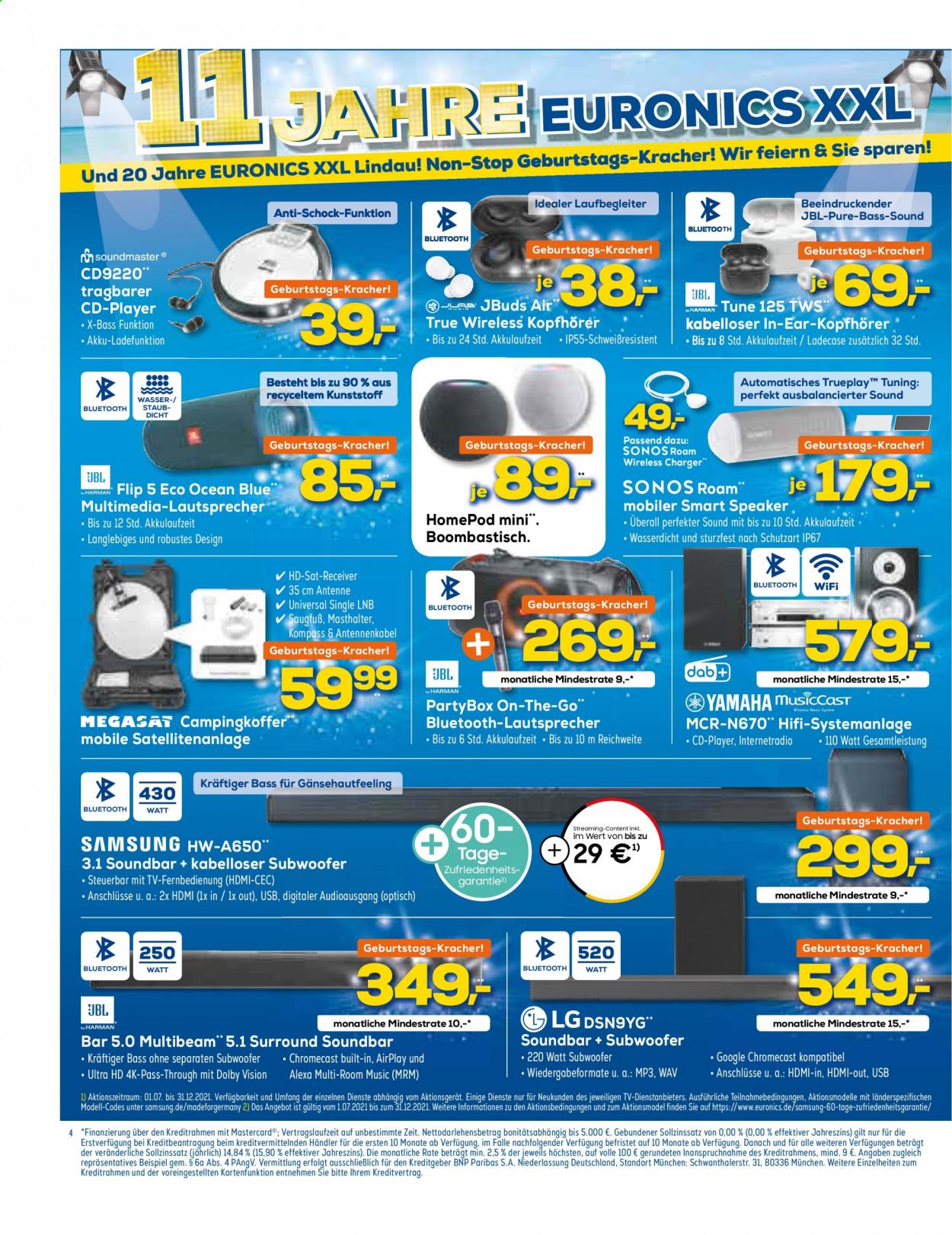 Euronics Prospekte  - 28.07.2021 - 3.08.2021. Seite 4