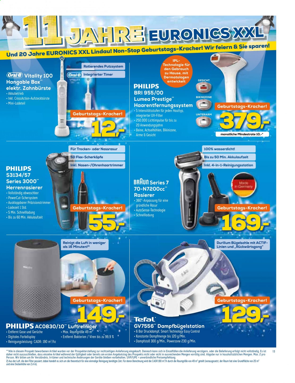 Euronics Prospekte  - 28.07.2021 - 3.08.2021. Seite 13