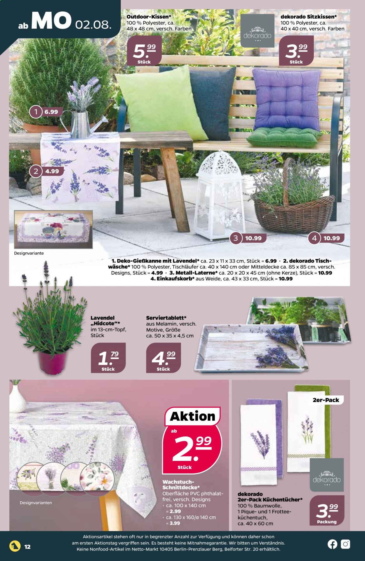 Netto Prospekte  - 2.08.2021 - 7.08.2021. Seite 12