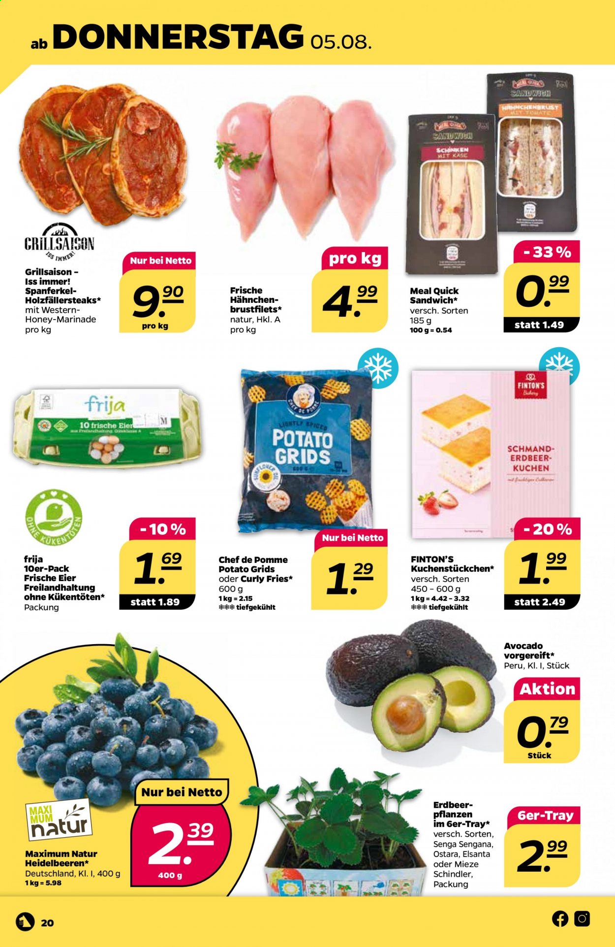 Netto Prospekte  - 2.08.2021 - 7.08.2021. Seite 20