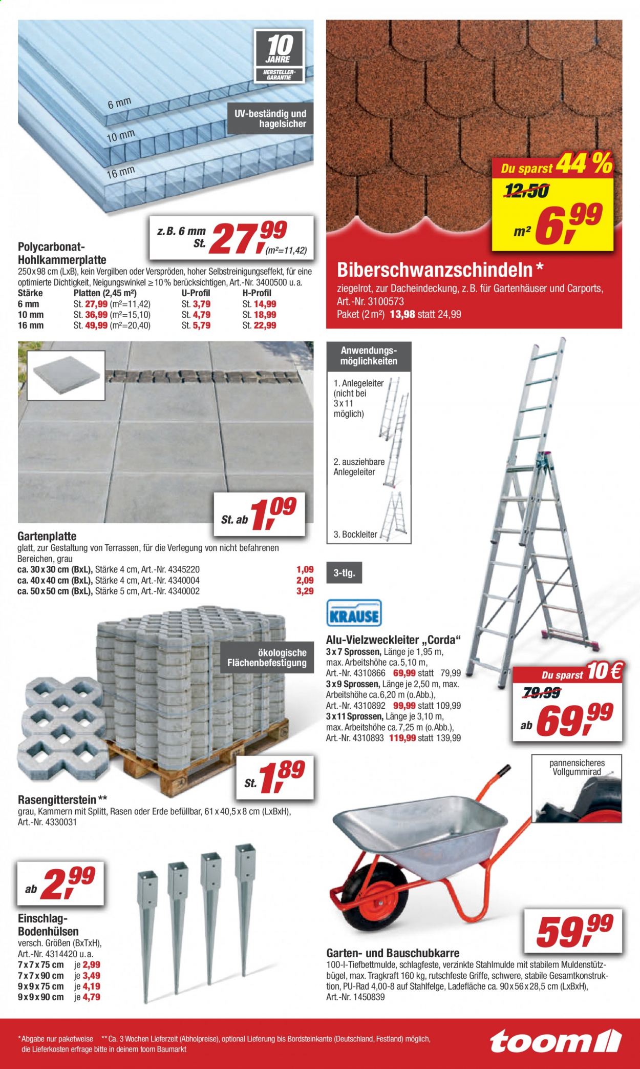 toom Baumarkt Prospekte  - 31.07.2021 - 6.08.2021. Seite 7