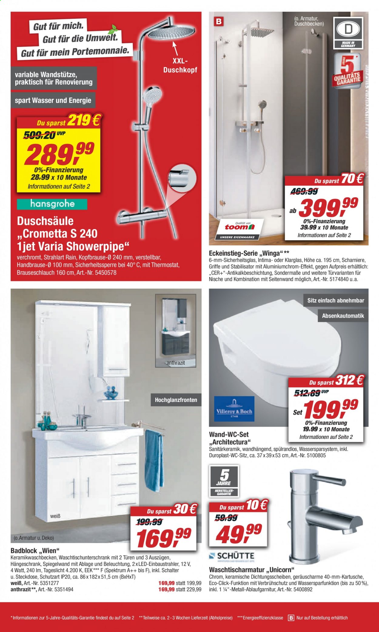 toom Baumarkt Prospekte  - 31.07.2021 - 6.08.2021. Seite 10